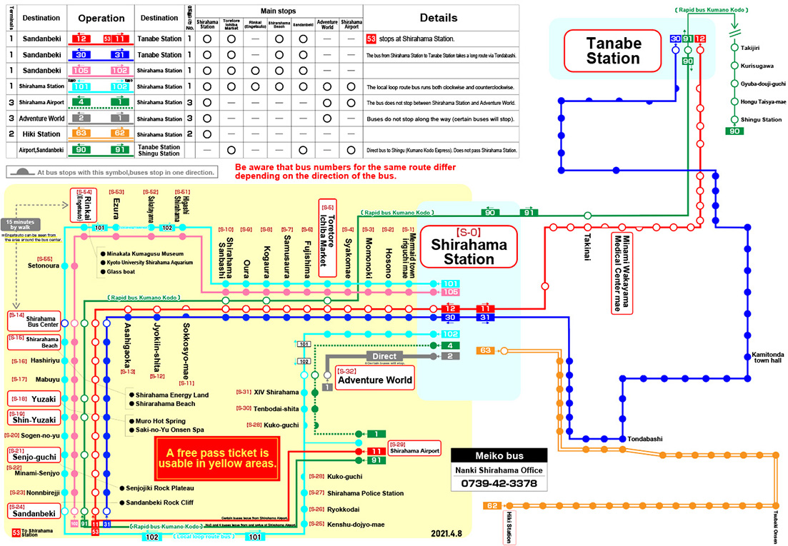 route map